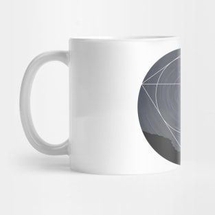 Spinning Universe Geometric Photography Mug